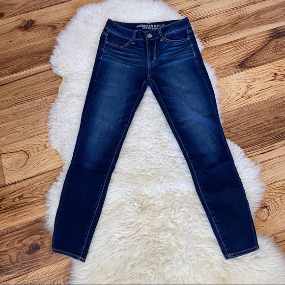 American Eagle Outfitters Denim - American Eagle High Rise Dark Wash Jeggings Sz 4